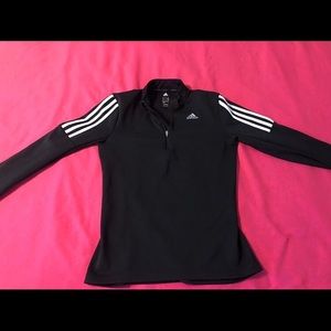 Adidas throw over hoodie/jacket